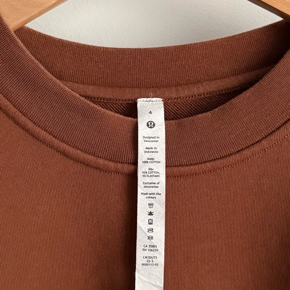 lululemon perfectly oversized crew - Picture 12 of 16